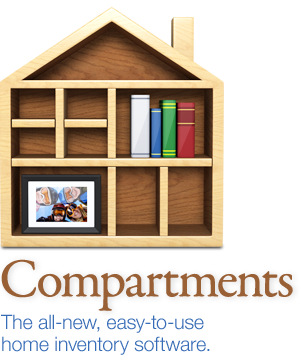 Compartments: Gorgeous, easy to use Mac home inventory software.